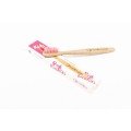 Periuta de dinti din bambus pentru copii roz